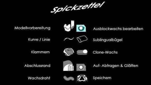 Product image 1 of the product “Exocad Spickzettel ”